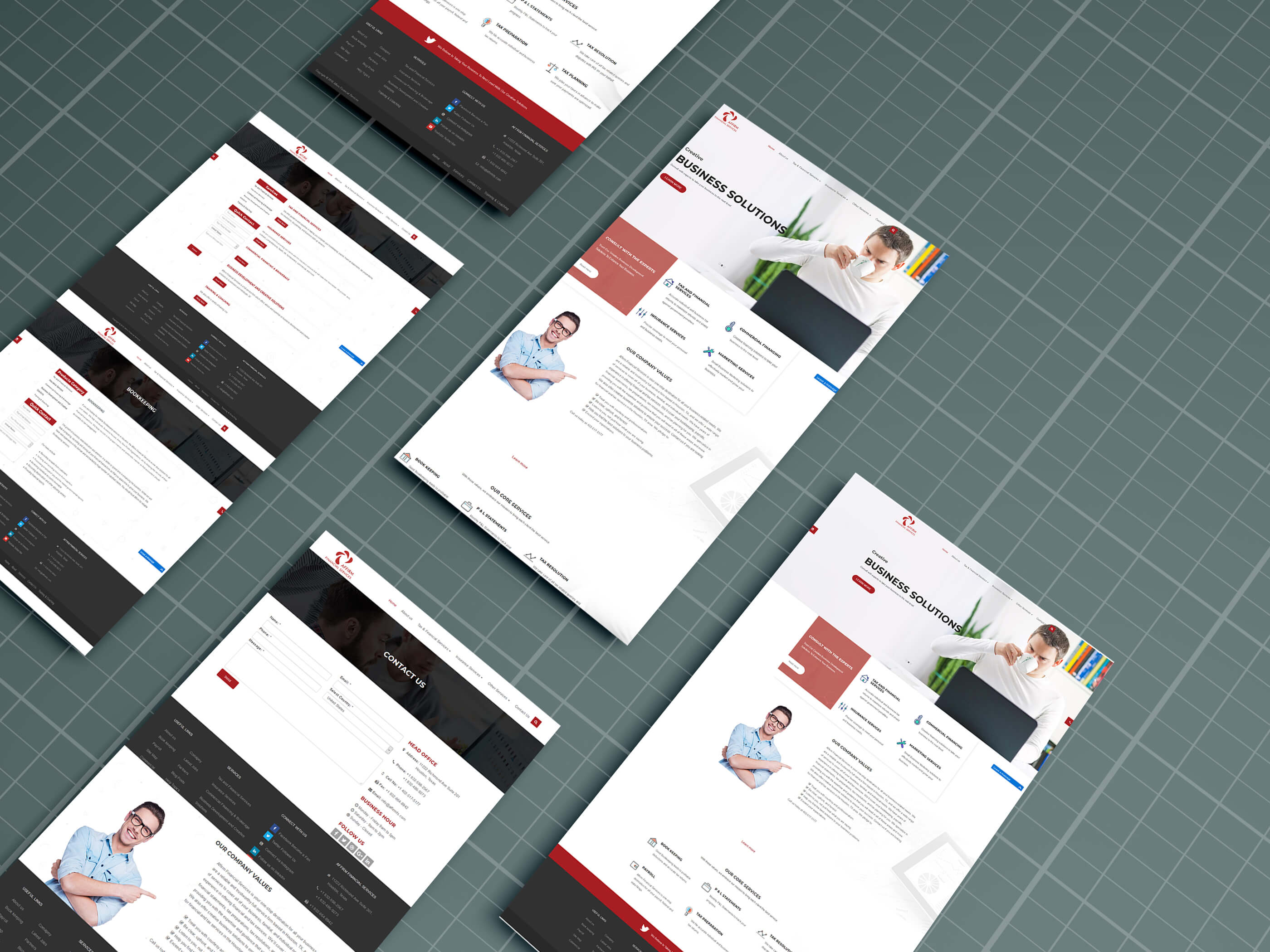 Multi-language corporate website for global expansion