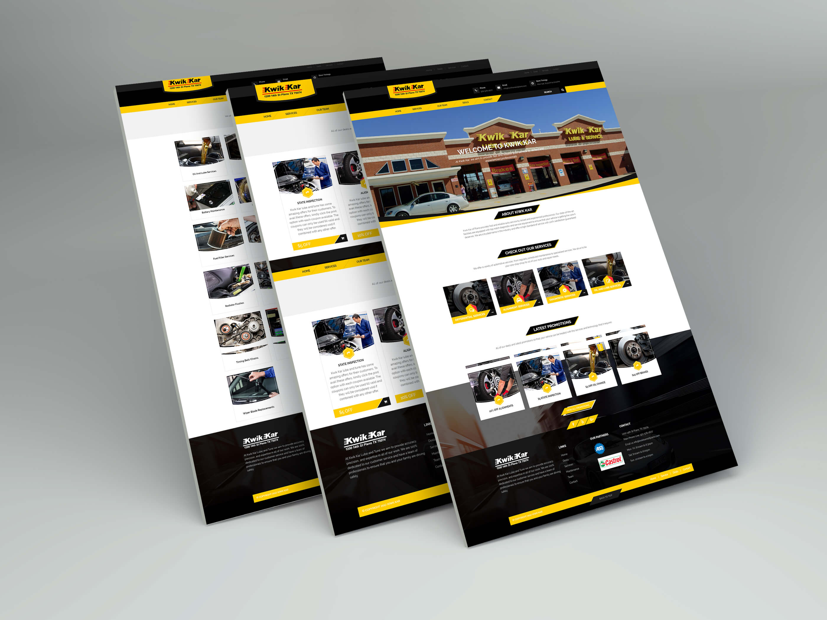 E-commerce storefront with integrated payment gateway