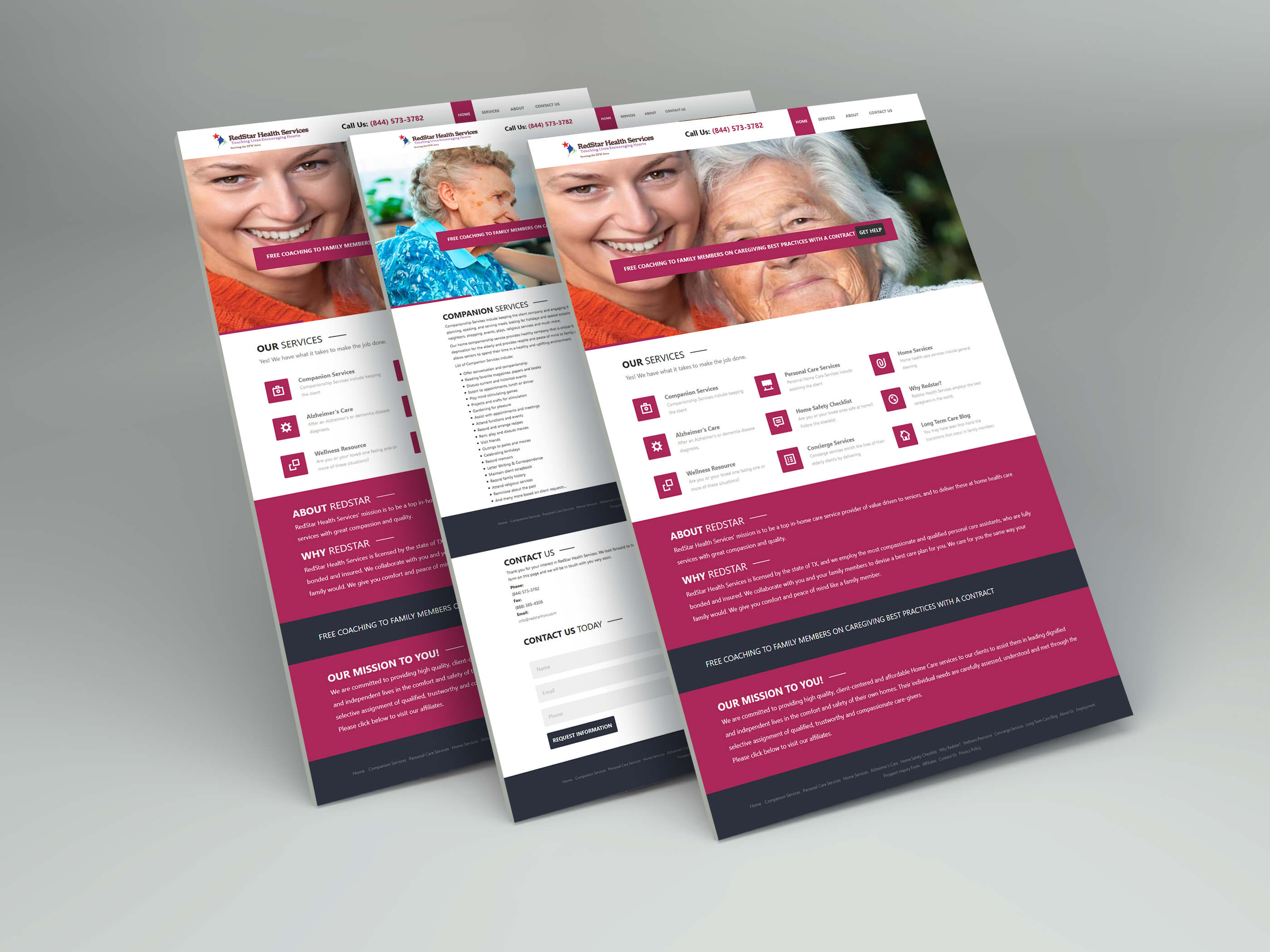 Energy sector website featuring solar solutions and IoT integration